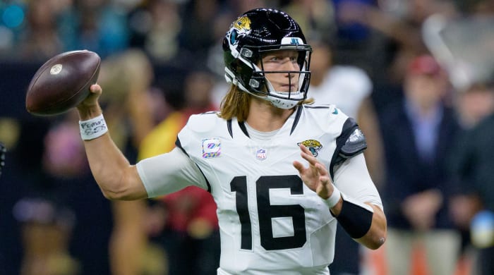 Jaguars quarterback Trevor Lawrence